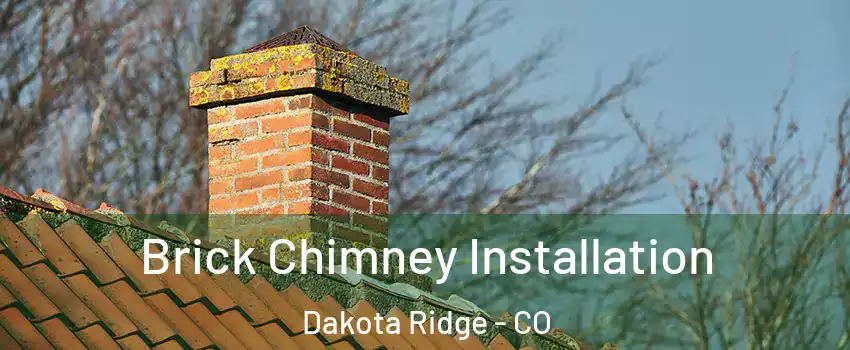  Brick Chimney Installation Dakota Ridge - CO