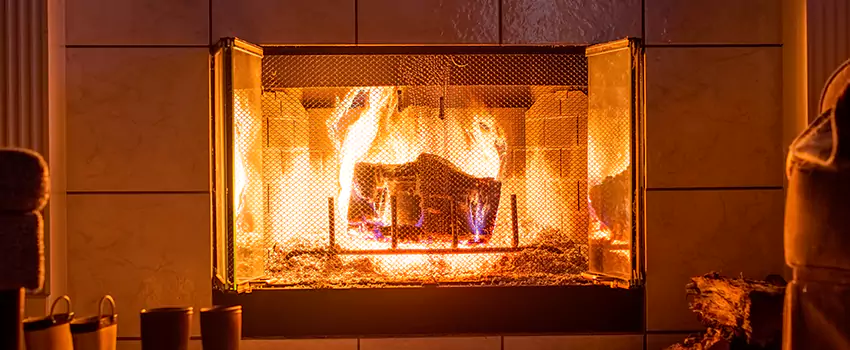 Mendota Hearth Landscape Fireplace Installation in Dakota Ridge, Colorado