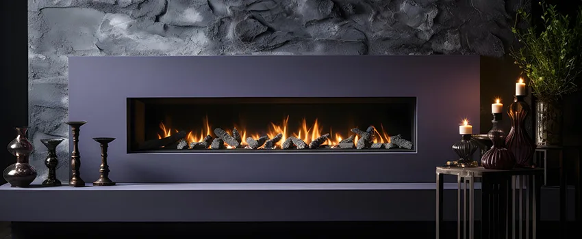 Ember Bed for Ventless Gas Fireplace in Dakota Ridge, CO