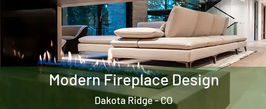  Modern Fireplace Design Dakota Ridge - CO