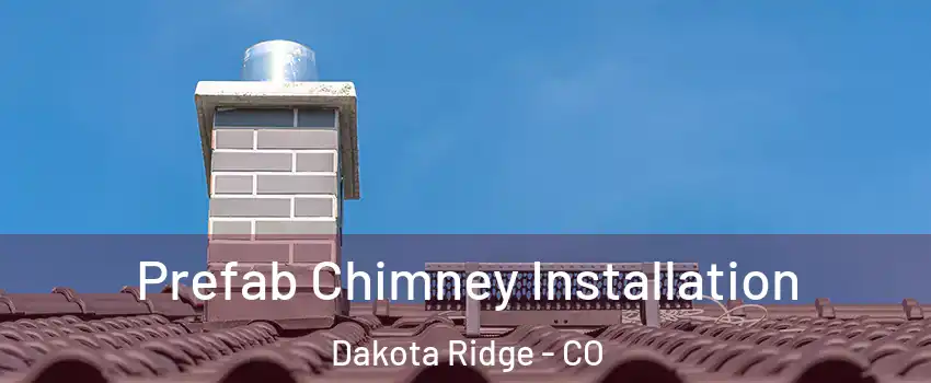  Prefab Chimney Installation Dakota Ridge - CO